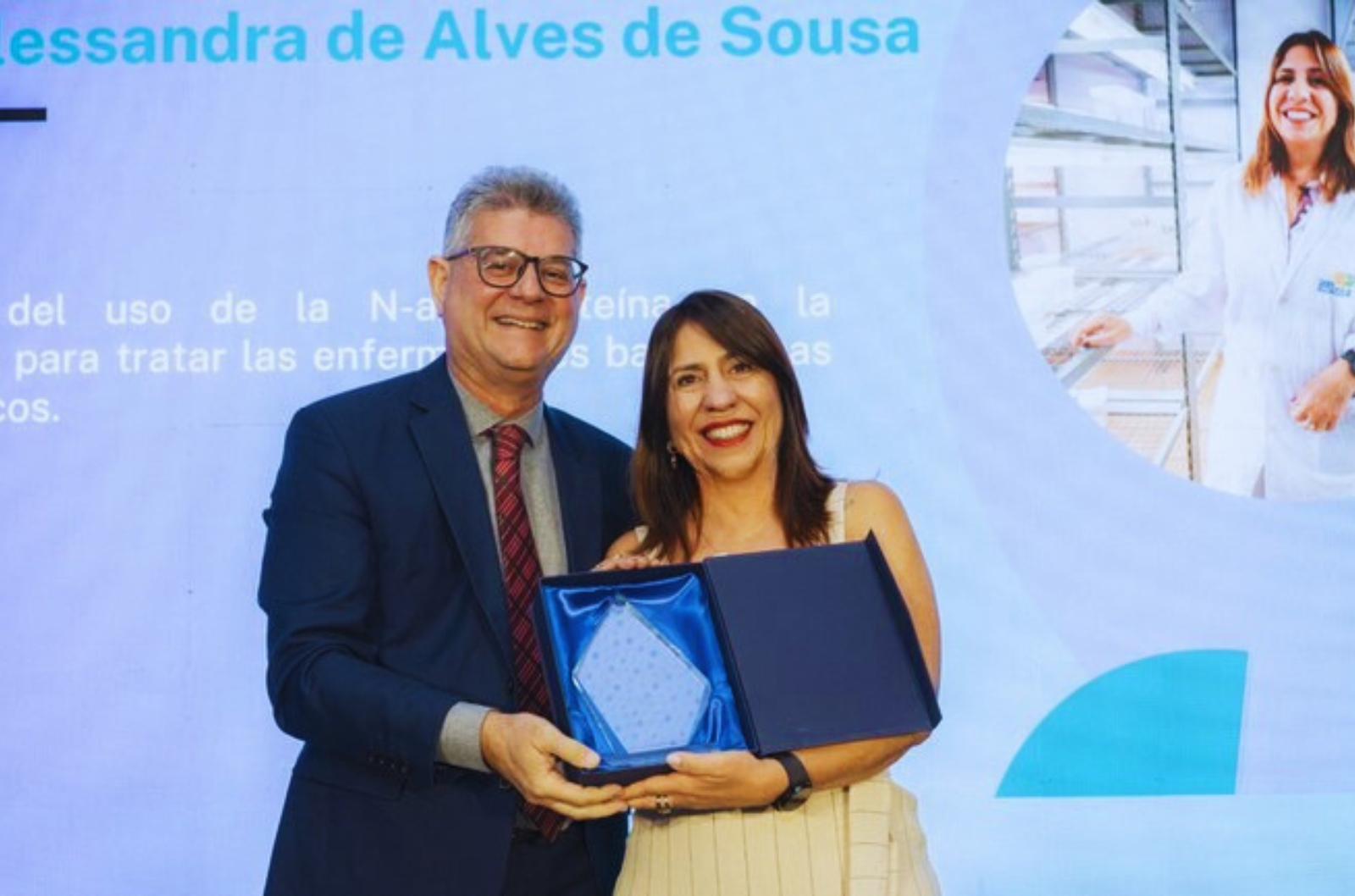Inovação Brasileira premiada - Dra. Alessandra Alves de Souza